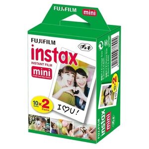 5 packs of Fujifilm Instax Mini Film Pack - Green Box